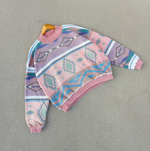 Load image into Gallery viewer, pink patterned mockneck
