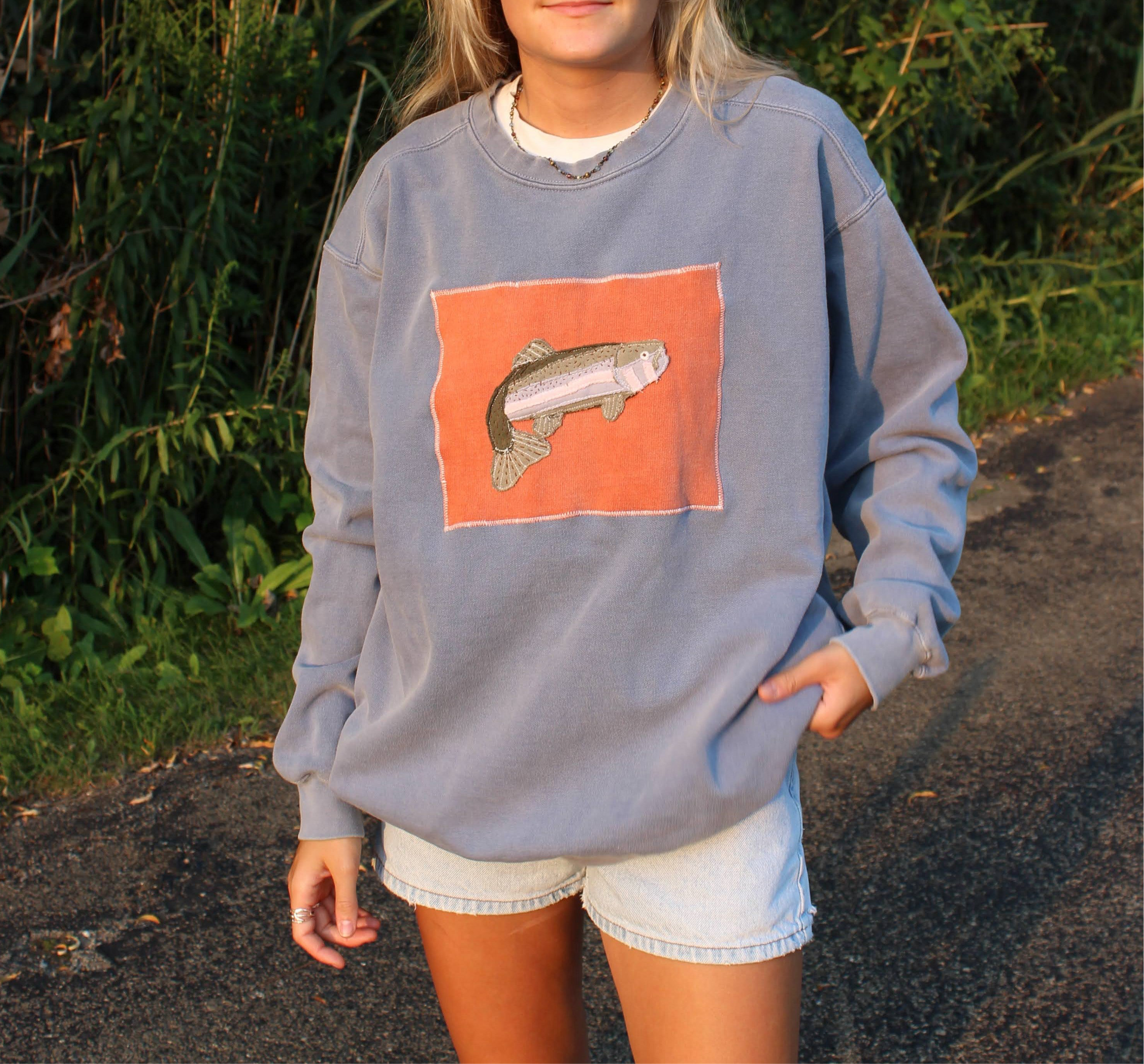 trout crewneck