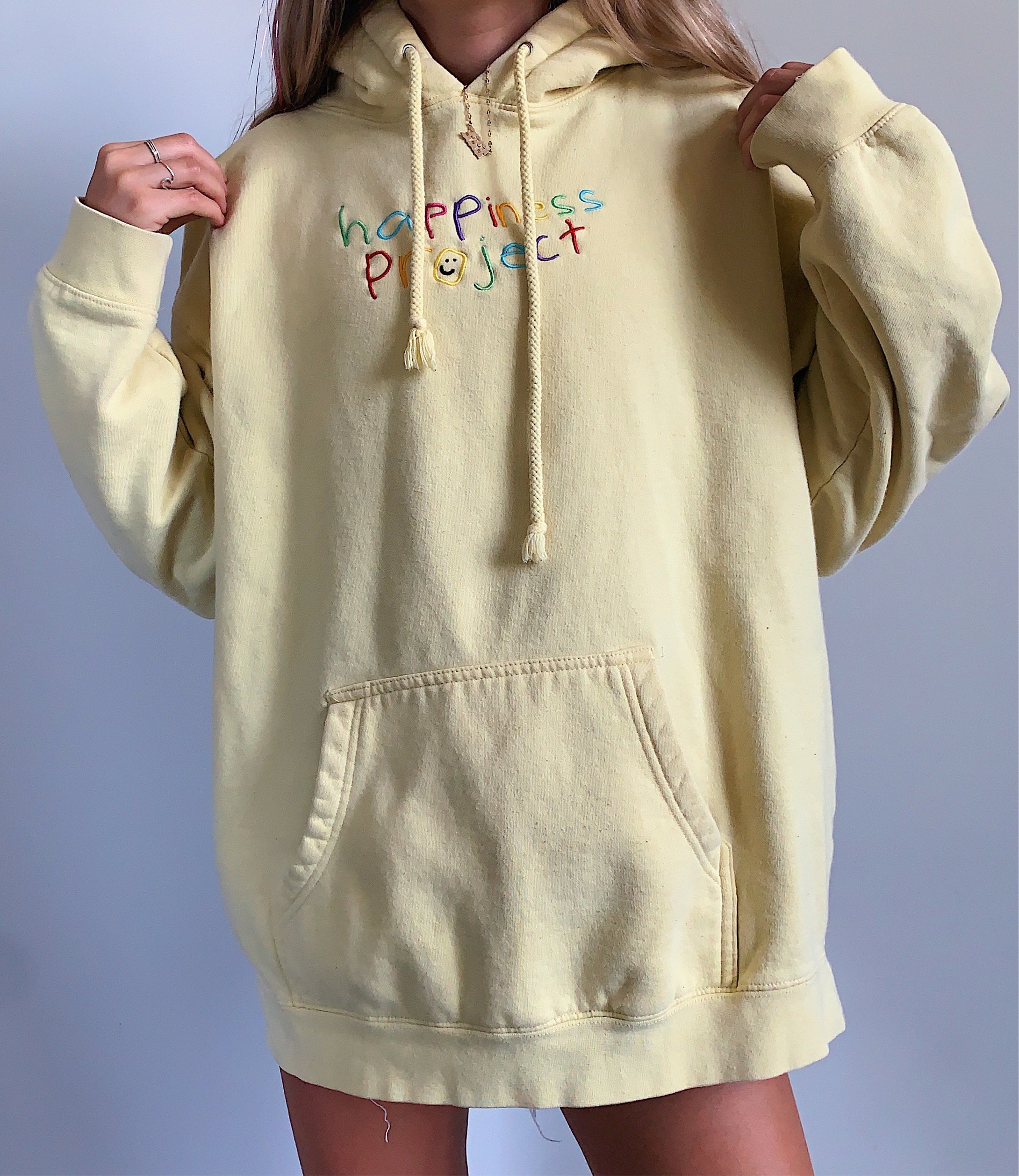 happiness project hoodie