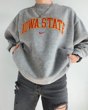 Load image into Gallery viewer, Iowa state center swoosh crewneck

