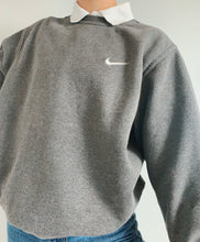 Load image into Gallery viewer, Gray nike crewneck
