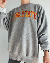Load image into Gallery viewer, Iowa state center swoosh crewneck

