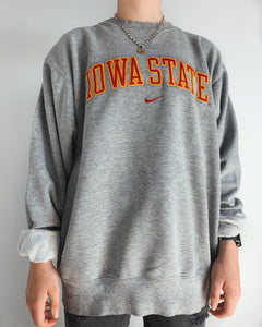 Iowa state center swoosh crewneck