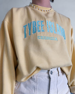 Tybee beach crewneck