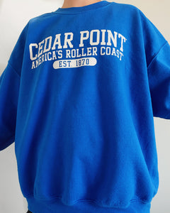 cedar point crewneck