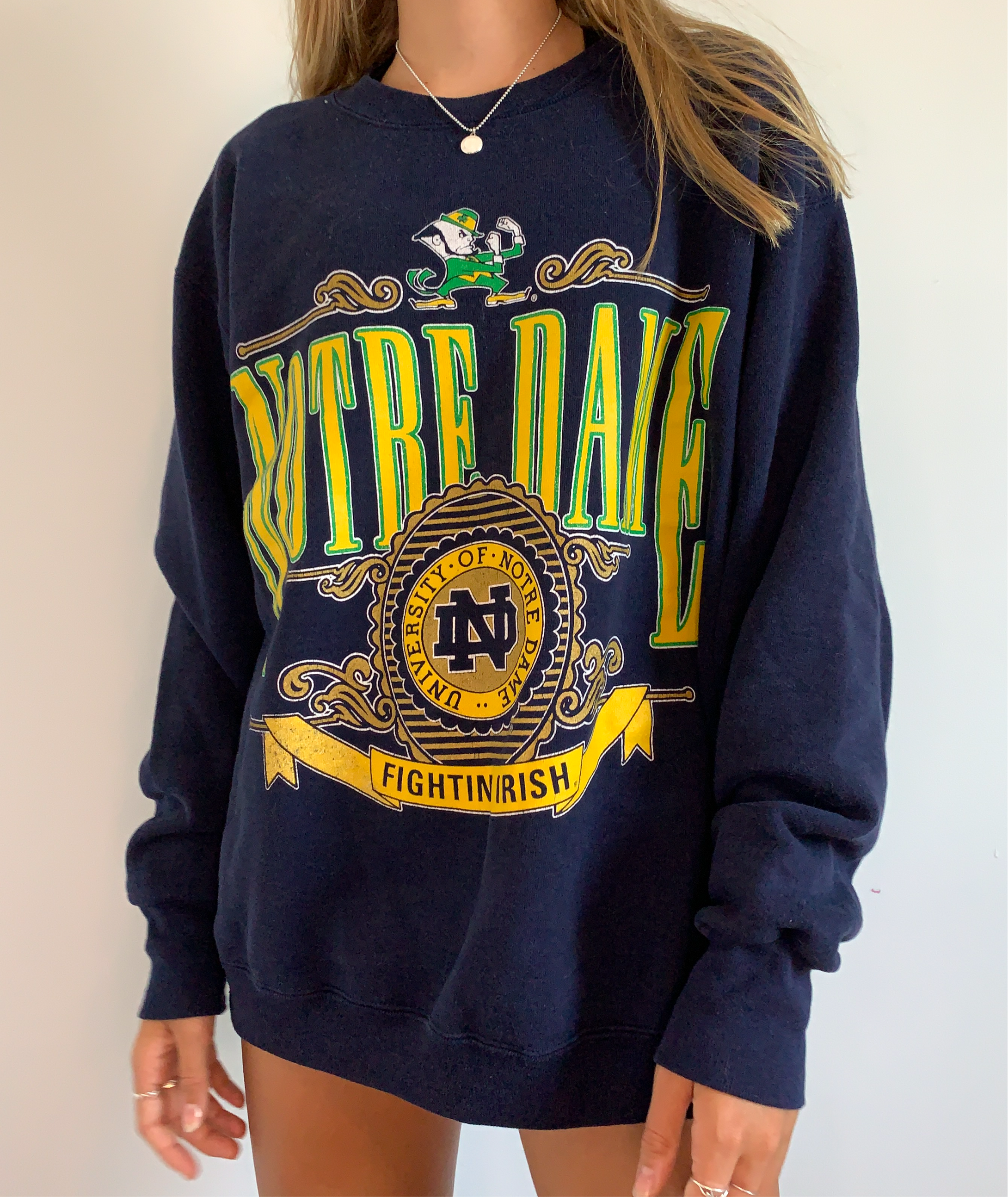 notre dame crewneck!