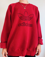 Load image into Gallery viewer, adidas embroidery crew

