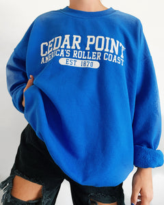 cedar point crewneck