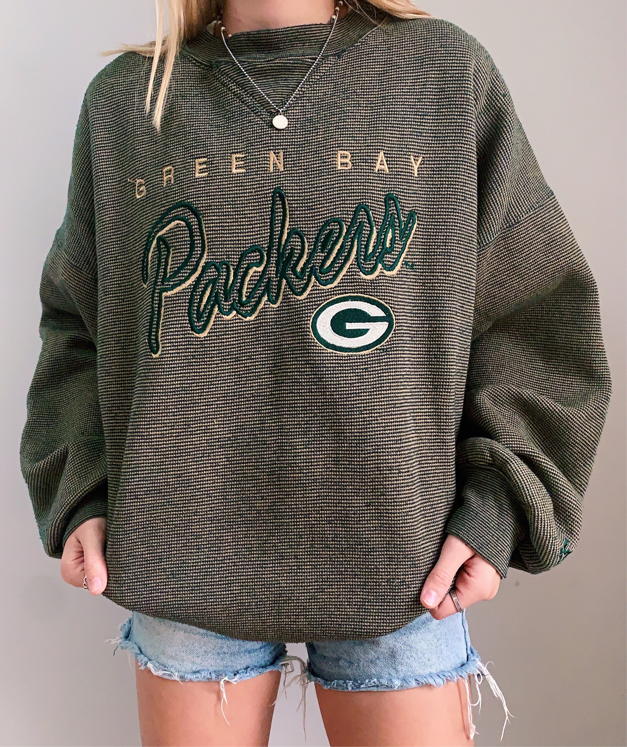 vtg greenbay packers crewneck