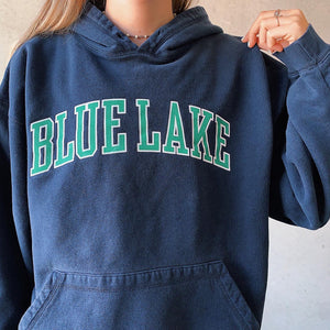 blue lake hoodie