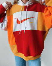 Load image into Gallery viewer, nike patchwork hoodie!!!🍊
